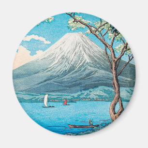 Mount Fuji from Lake Yamanaka by Hiroaki Takahashi Magnet