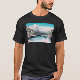 Mount Fuji from Tagonoura, Snow Hiroaki Takahashi T-Shirt