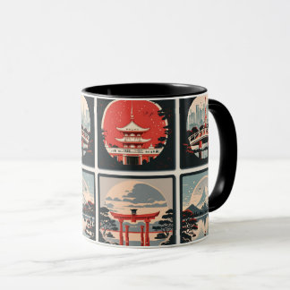 mount fuji,japan,mug mug