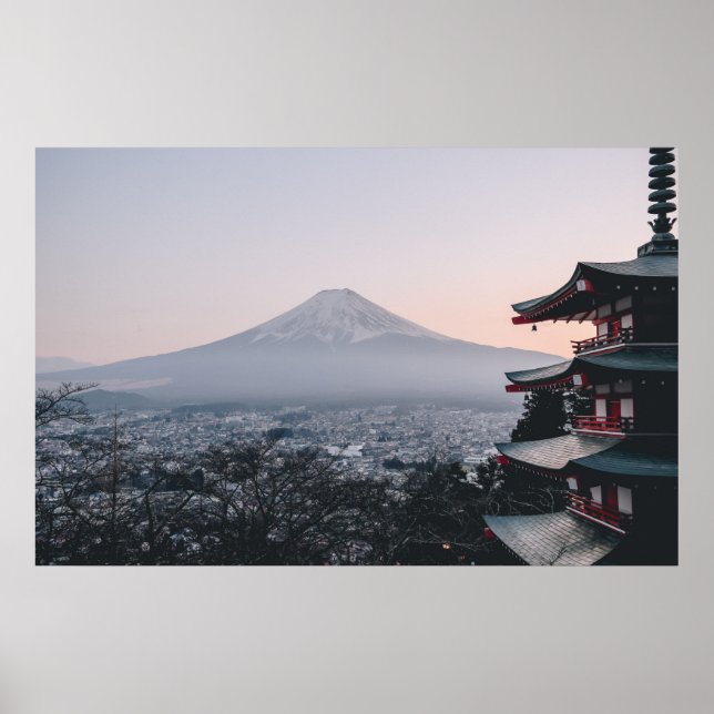 Mount Fuji, Japan Poster (Front)