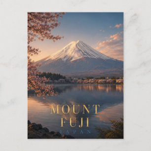 Mount Fuji Japan REALMS Postcard