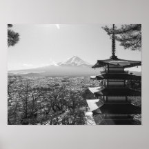 Mount Fuji Japan Scenic View Landscape