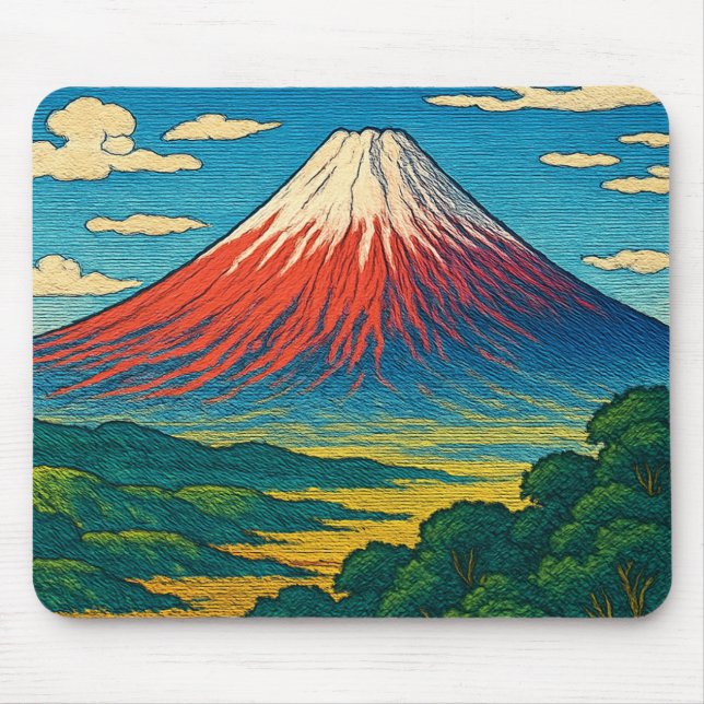 Mount Fuji Mouse Pad (Front)