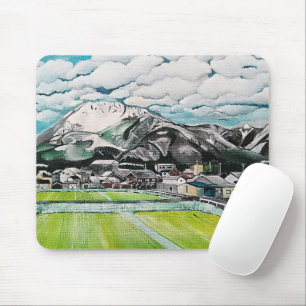 Mount Fuji Painting by Alfred Fox Mouse Pad