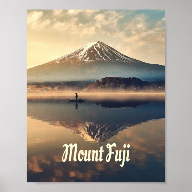 Mount Fuji Poster (Front)
