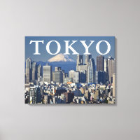 Mount Fuji | Shinjuku District Skyline Tokyo Japan