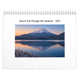 Mount Fuji Through the Seasons 2027 Calendar