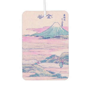 Mount Fuji Ukiyo-e Japanese Vintage Art Air Freshener