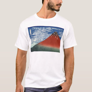 Mount Fuji Volcano Japan Painting T-Shirt