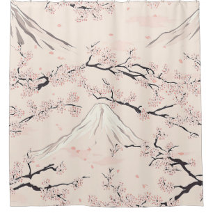 Mount Fuji with Cherry Blossoms – Japanese