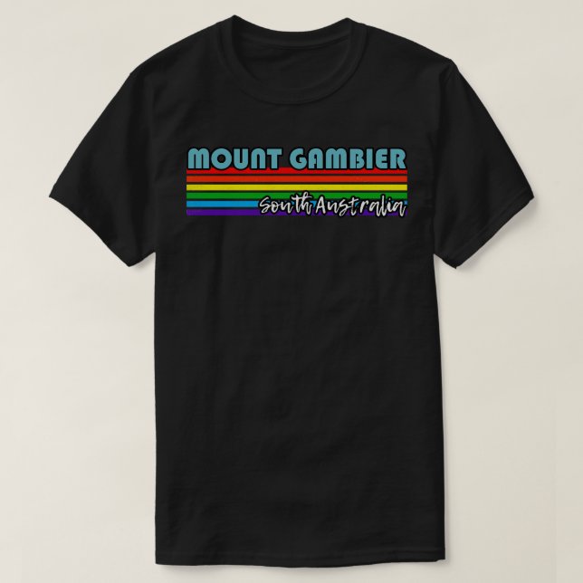 Mount Gambier South Australia Pride  Mount Gambier T-Shirt (Design Front)