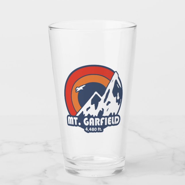 Mount Garfield New Hampshire Sun Eagle Glass (Front)