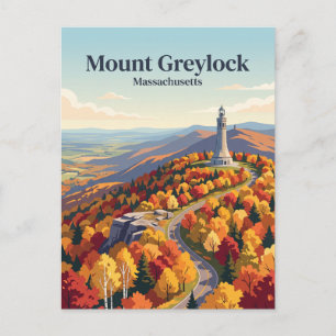 Mount Greylock Massachusetts Postcard