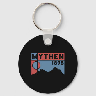 Mount Grosser Mythen Hike Mountain Biking Swiss Hi Keychain