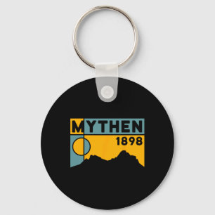 Mount Grosser Mythen Hike Mountain Biking Swiss Hi Keychain