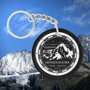 Mount Grossglockner - Tirol Austria Alps Keychain