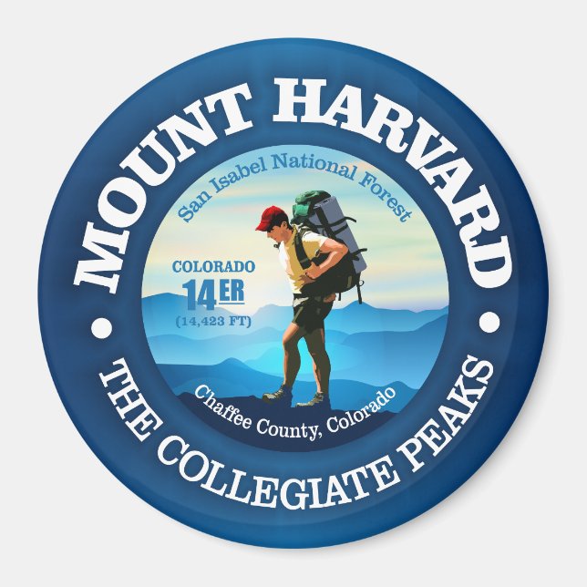 Mount Harvard (C) Magnet (Front)