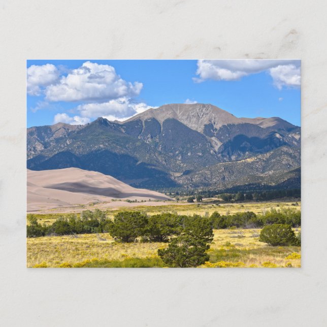 Mount Herard, Great Sand Dunes National Park, CO Postcard (Front)