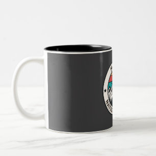 Mount Hood national forest Two-Tone Coffee Mug