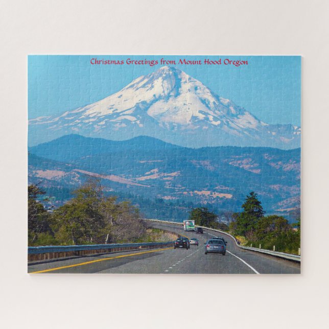 Mount Hood Oregon. Jigsaw Puzzle (Horizontal)