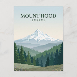 Mount Hood Oregon Postcard