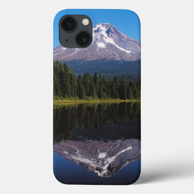 Mount Hood Reflected in Lake Case-Mate iPhone Case (Back)