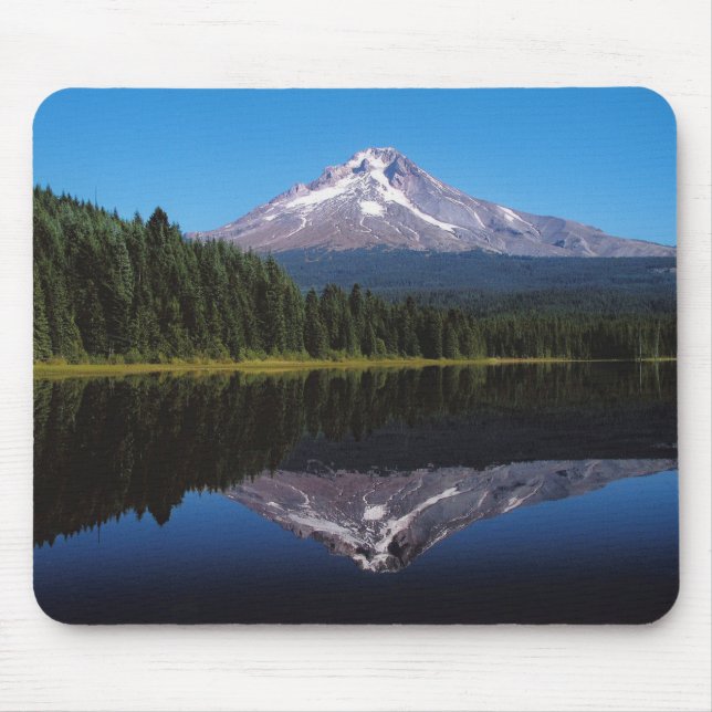 Mount Hood Reflected in Lake Mouse Pad (Front)