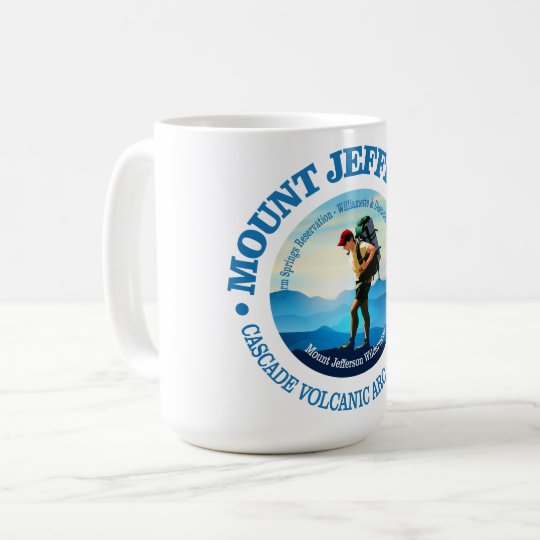 Mount Jefferson (Hiker C) Coffee Mug