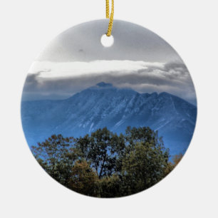 Mount Katahdin 8387a Ceramic Ornament