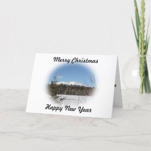 Mount Katahdin Christmas card