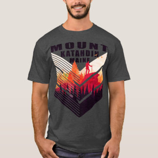 Mount Katahdin Maine Baxter State Park Appalachian T-Shirt