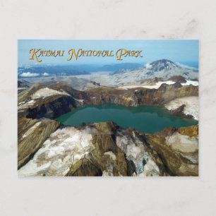 Mount Katmai, Katmai National Park, Alaska Postcard