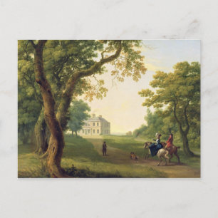Mount Kennedy, County Wicklow, Ireland, 1785 (oil Postcard