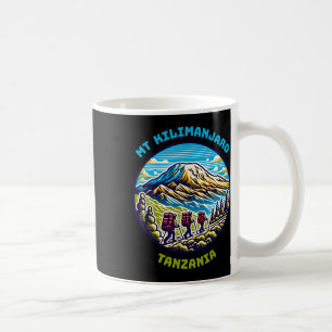 Mount Kilimanjaro Hiking Tanzania African Hiking  Coffee Mug