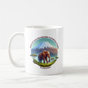 Mount Kilimanjaro National Park Tanzania Coffee Mug