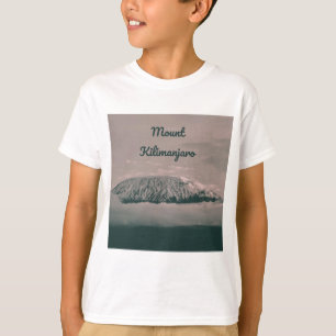 Mount Kilimanjaro Snow Volcano in Tanzania Africa T-Shirt