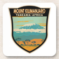 Mount Kilimanjaro Tanzania Africa Vintage