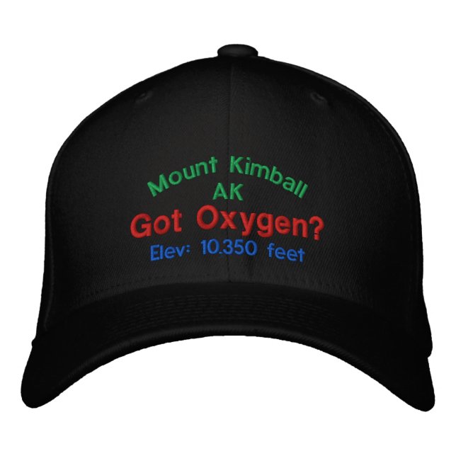Mount Kimball Alaska Elevation Cap (Front)
