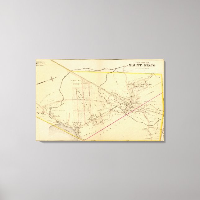 Mount Kisco, New York Canvas Print (Front)