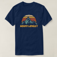 Mount Langley California Retro Turquoise