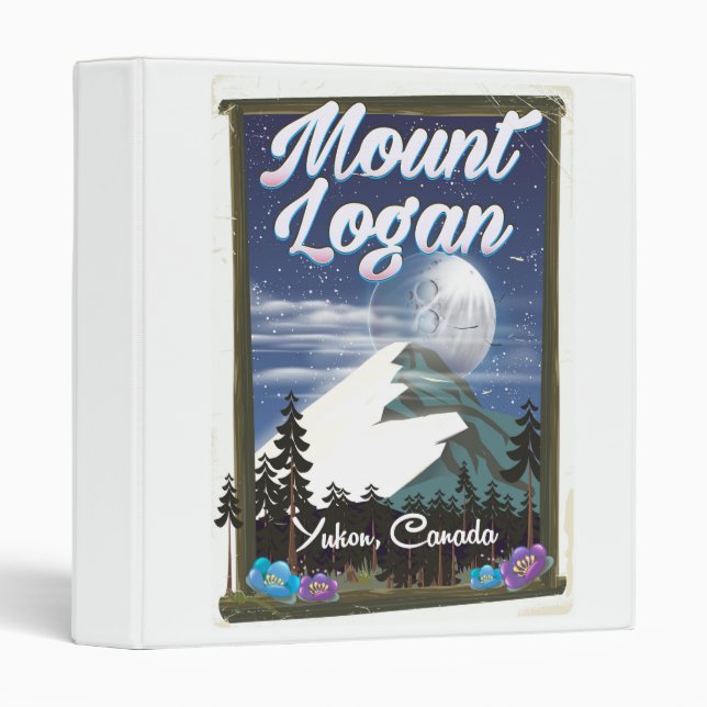 Mount Logan , Yukon, Canada Binder (Front/Spine)