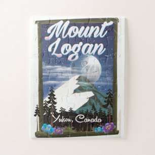 Mount Logan , Yukon, Canada Jigsaw Puzzle