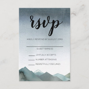 Mount Loving RSVP Card