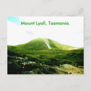 Mount Lyall, Tasmania. Postcard