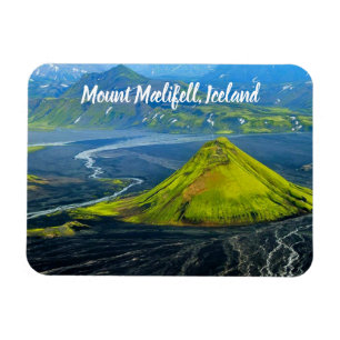 Mount Mælifell Iceland stylized Magnet