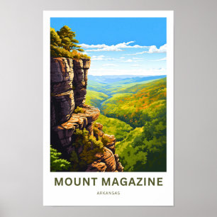 Mount Magazine Arkansas Travel Print