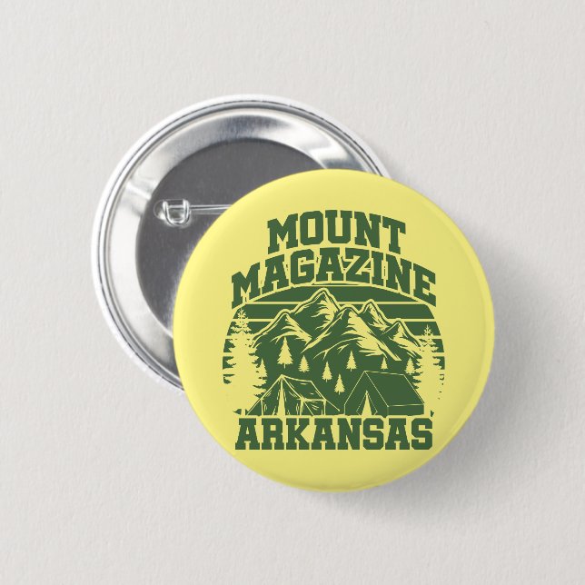 Mount Magazine State Park 2 Inch Round Button (Front & Back)