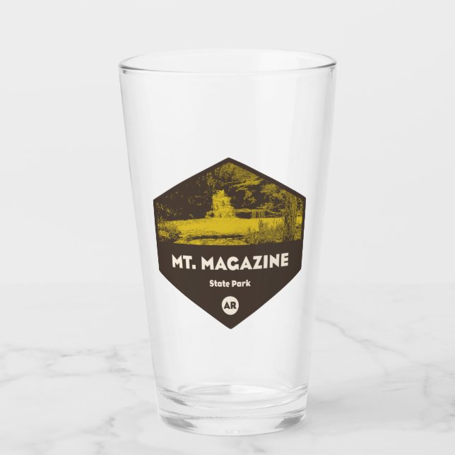 Mount Magazine State Park Arkansas Glass (Front)