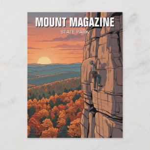 Mount Magazine State Park Arkansas Travel Postcard