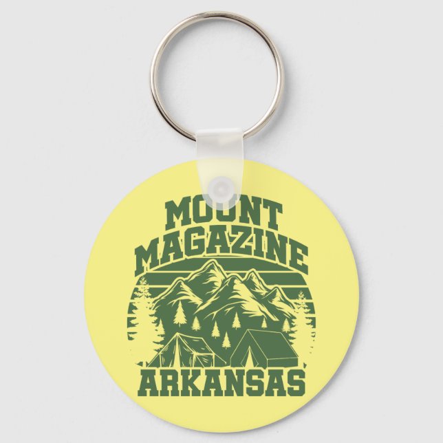 Mount Magazine State Park Keychain (Front)